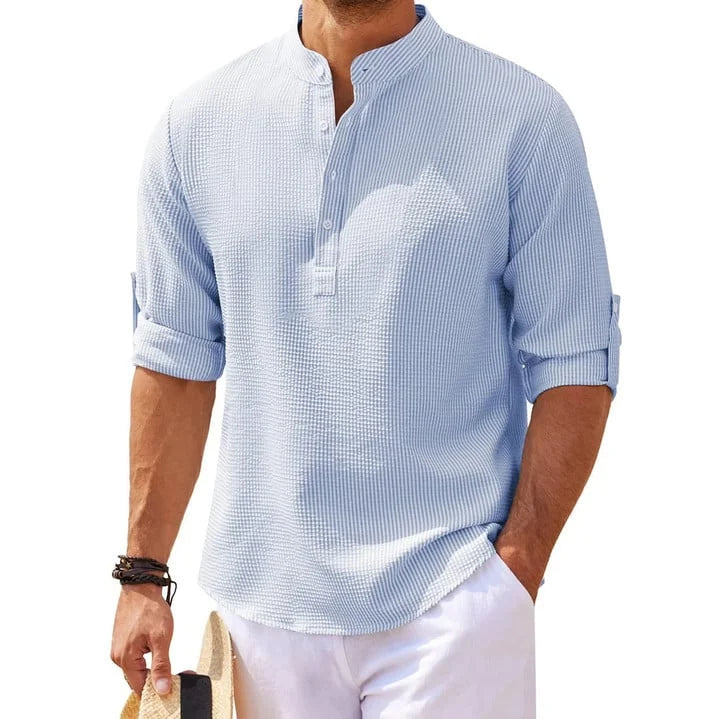 Tjeerd - Long Sleeved Casual Shirt