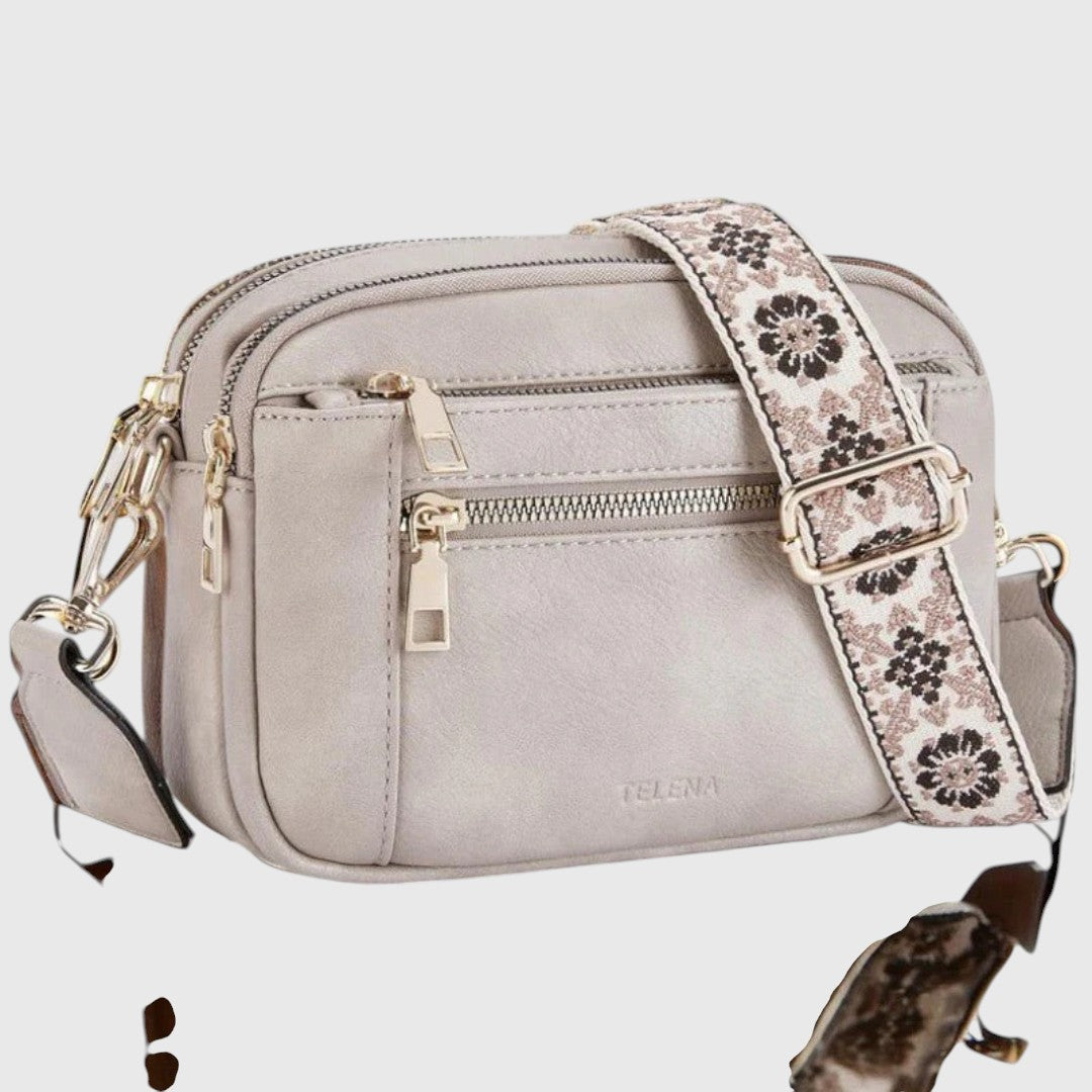 Sharena - Floral Strap Shoulder Bag
