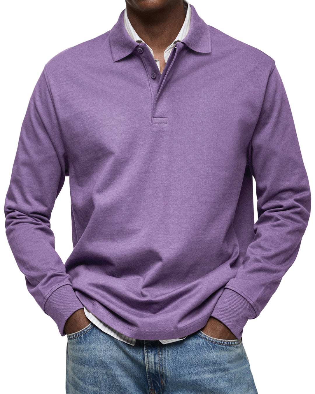 Joseba - Casual Long Sleeve Polo Shirt