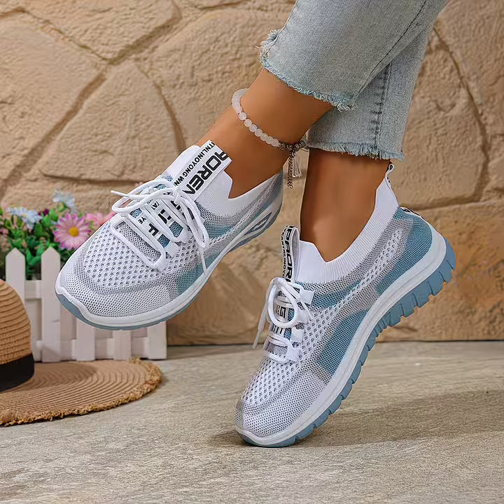 Loreta - Breathable Mesh Gradient Sneakers