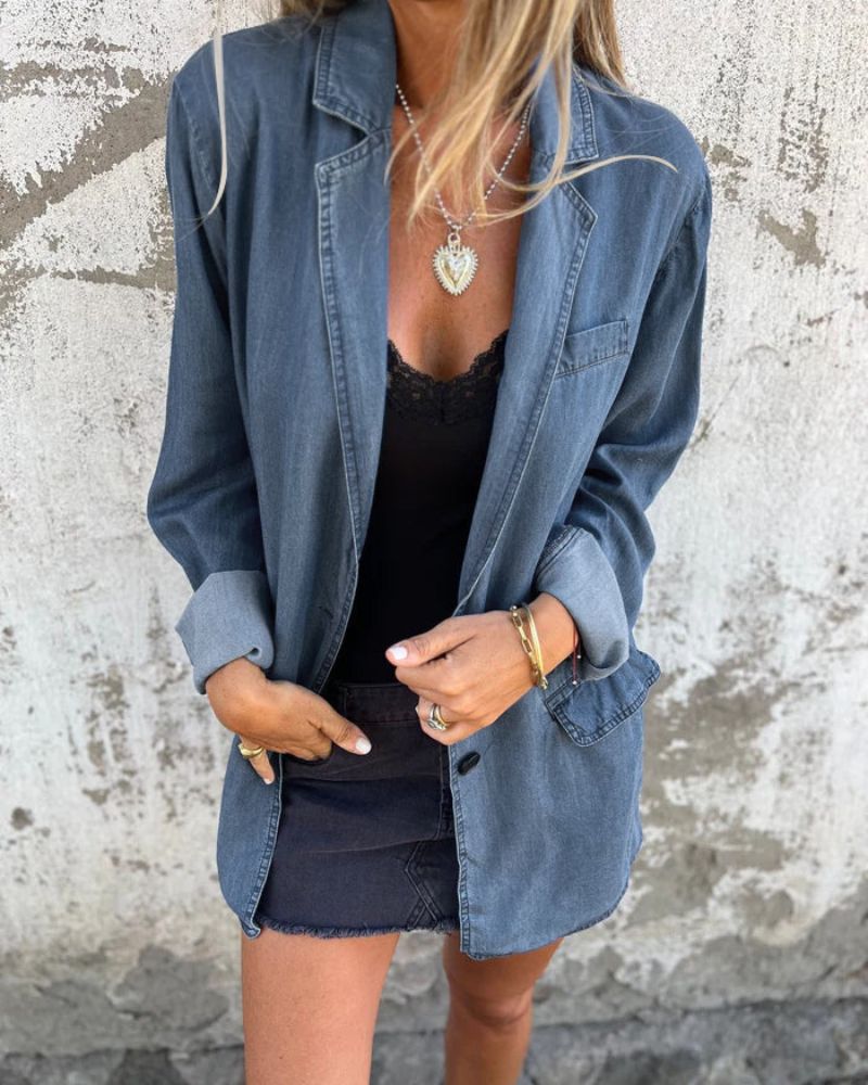 Romilda - Oversized Denim Jacket