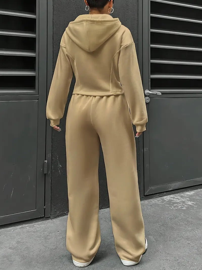 Nanci - Casual Long Sleeve Two Piece Set