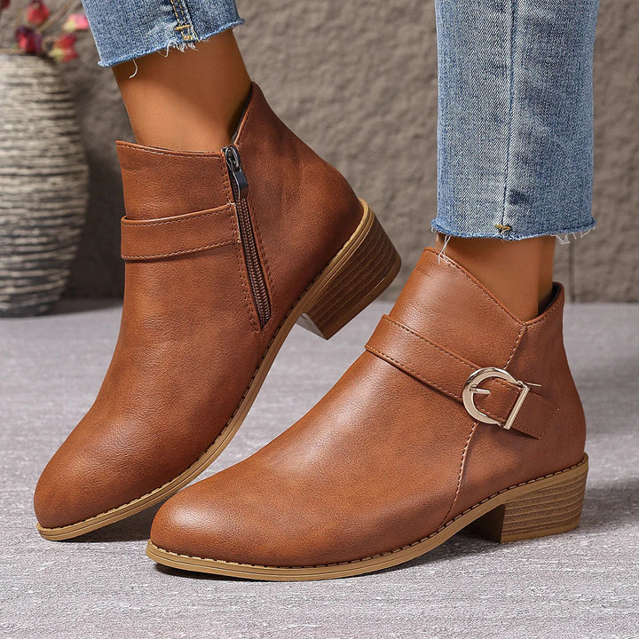 Leigh - Non Slip Orthopedic Ankle Boots