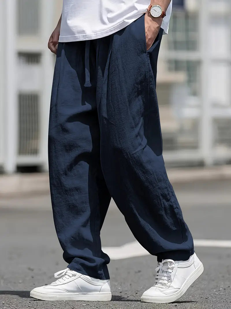 Kirk - Breathable Cotton Pant With Pockets