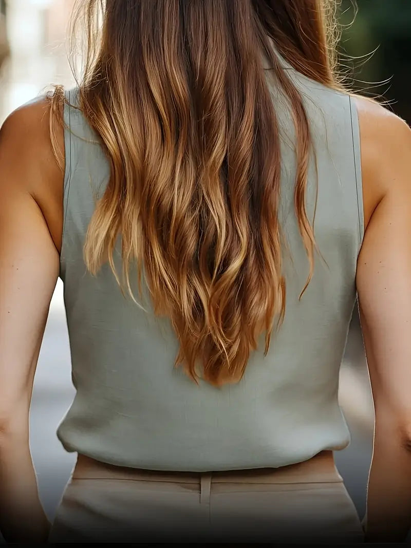 Evmorfia - Breathable Sleeveless Blouse