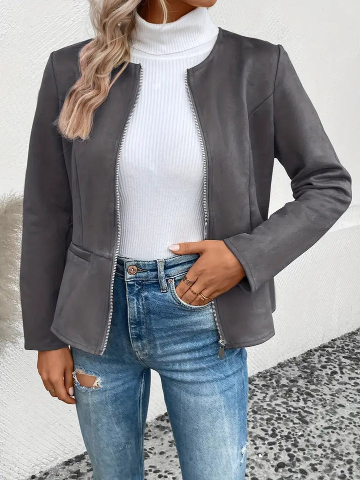 Roksana - Jacket With Zipper