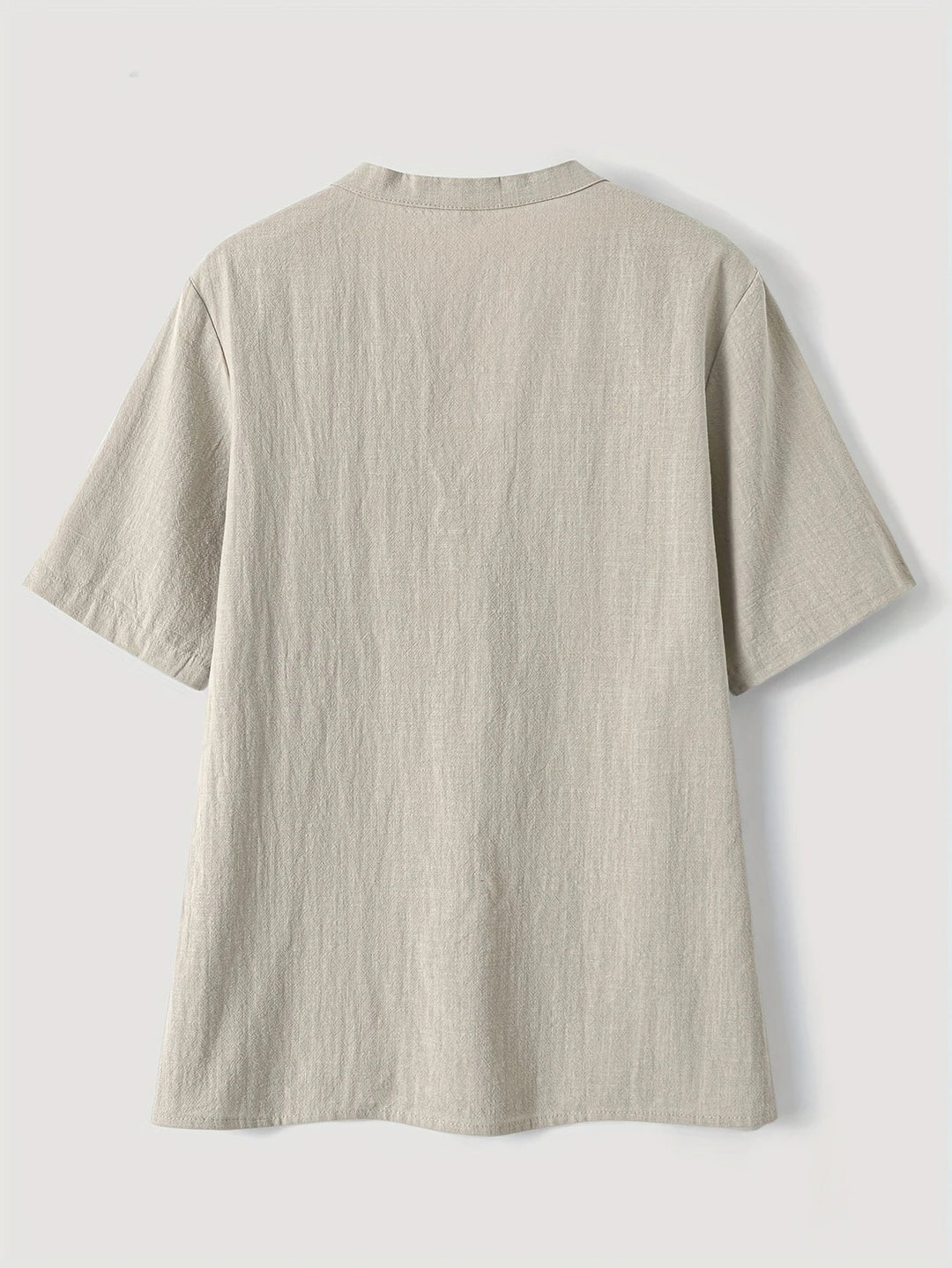 Nerida - Fashionable V-neck And Short Sleeve Blouse