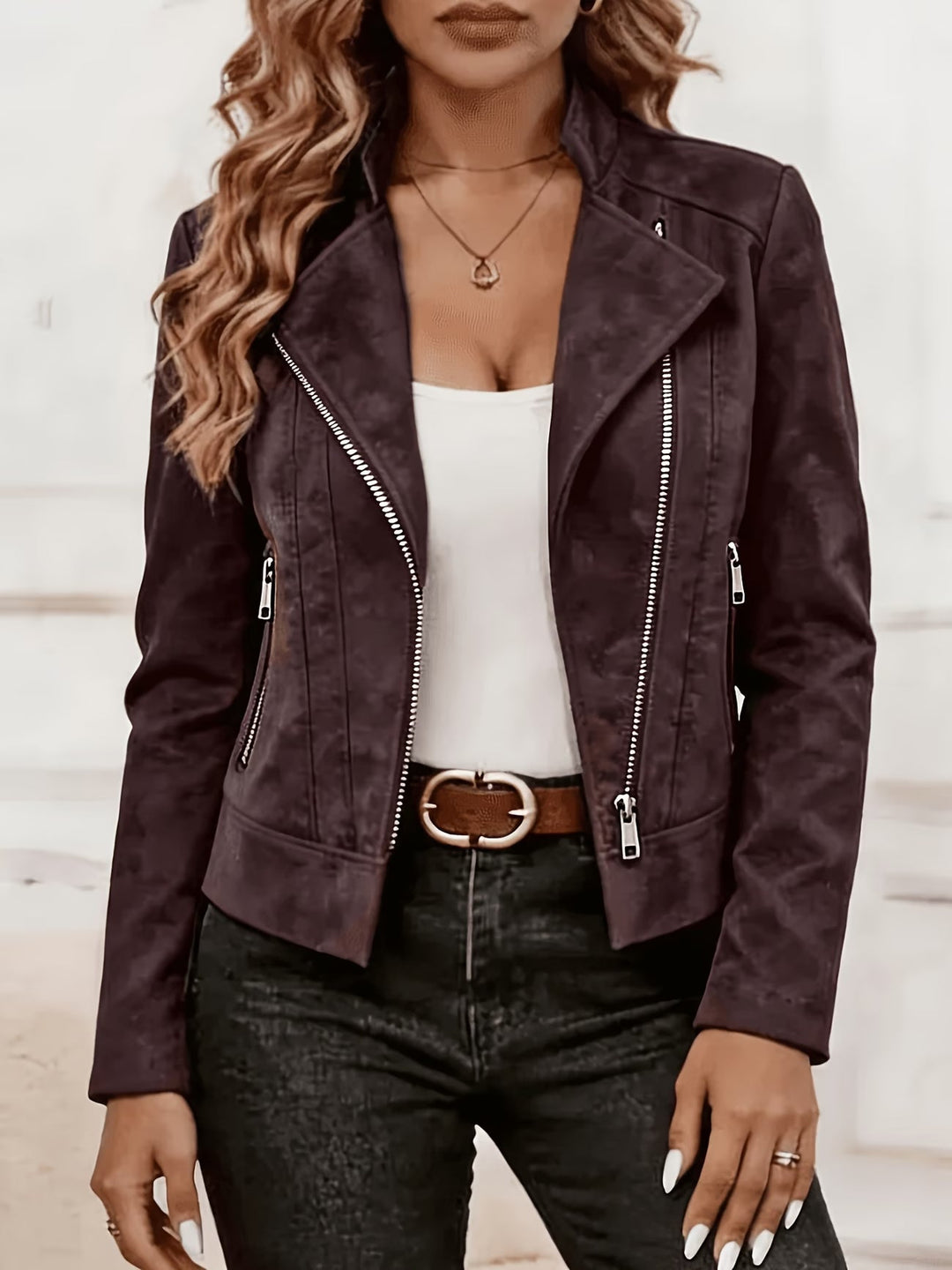 Loviiaula - Long Sleeve Zip-Up Jacket