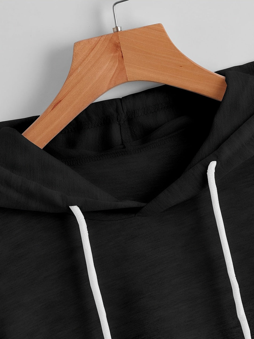 Matthias - Casual Asymmetrical Hem Hooded T-Shirt