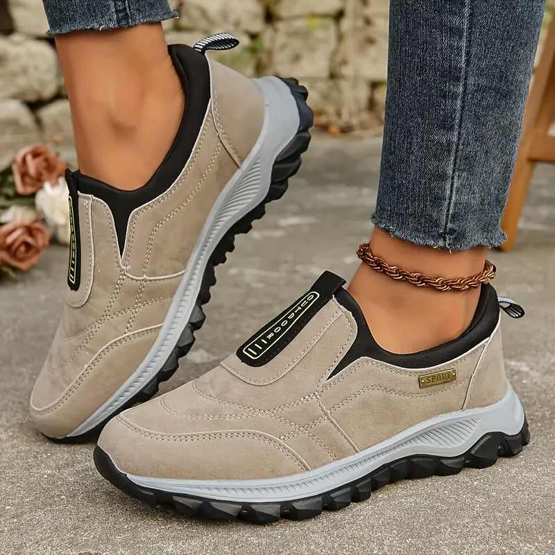 Eleana - Non Slip Slip On Sneakers