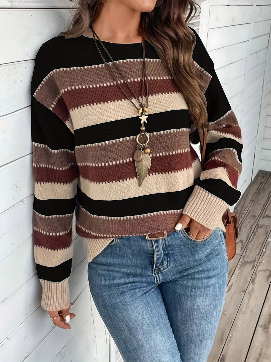 Loviyuza - Long Sleeve Knitted Sweater