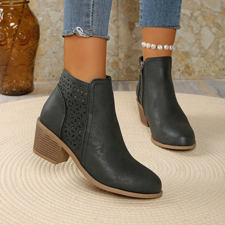 Fredrika - Breathable Ankle Boot With Zipper