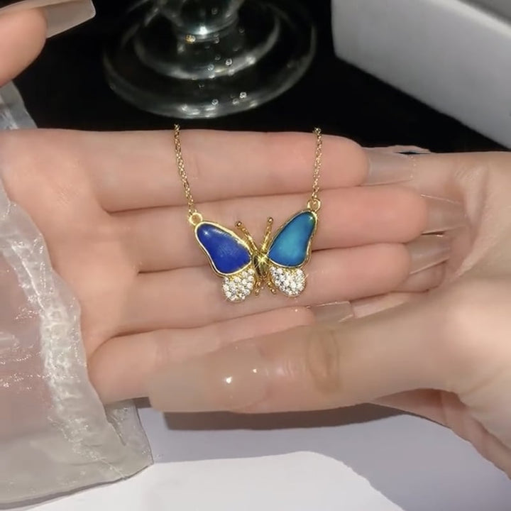 Celestafly - Color Changing Butterfly Necklace