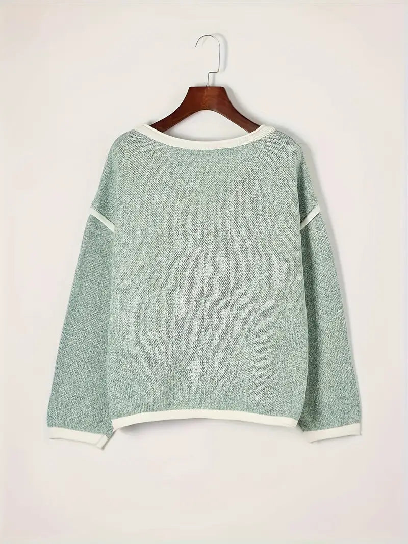 Giselda - Round Neck Knitted Sweater
