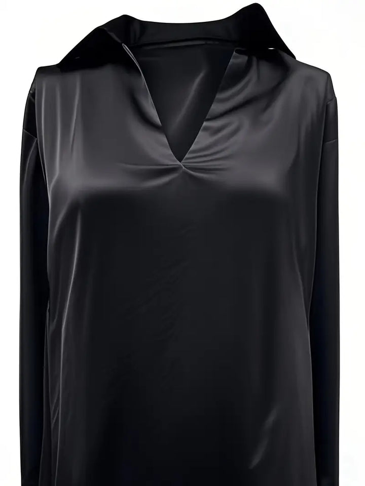 Lianyandra - Premium V-Neck Blouse