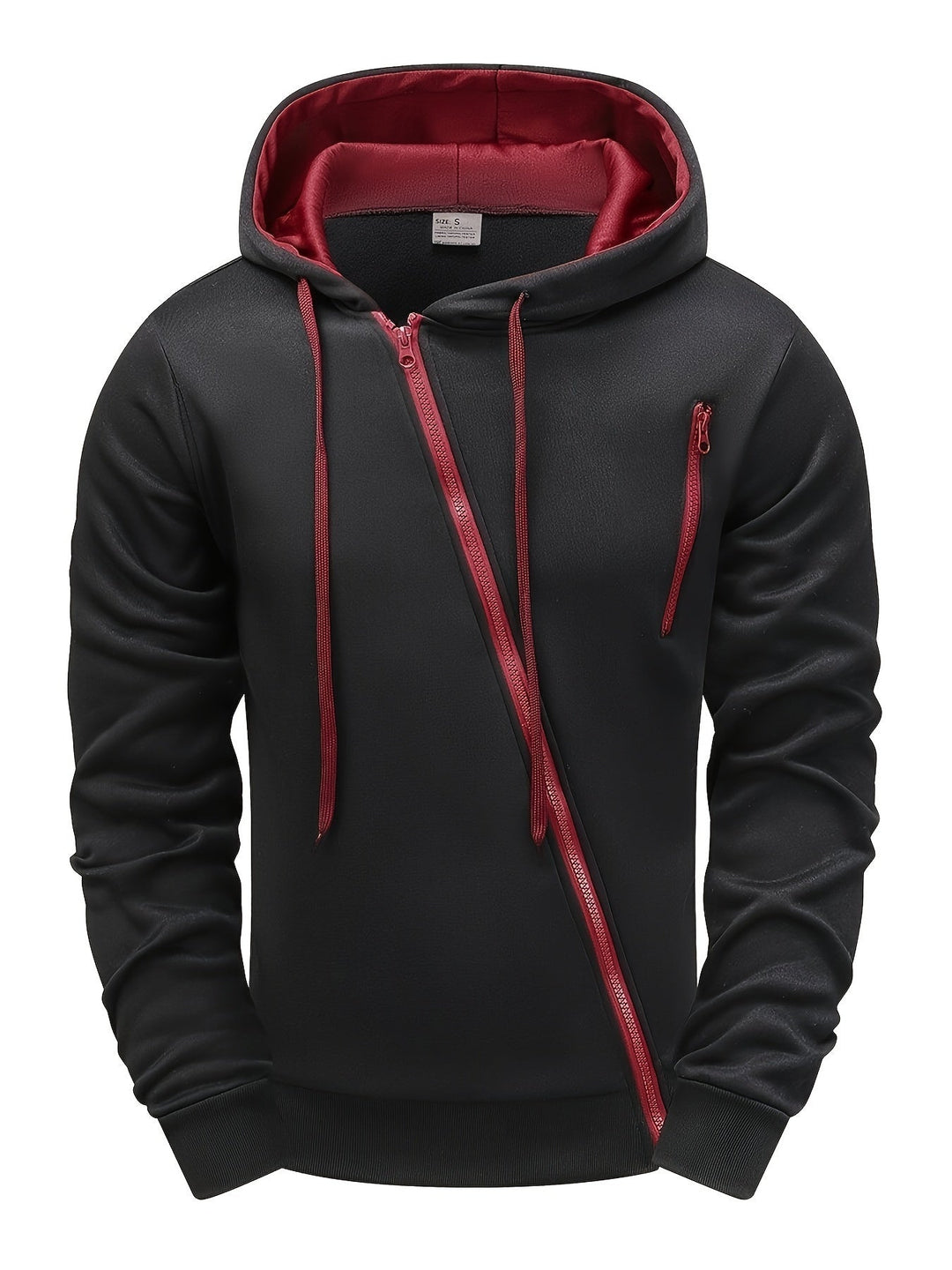 Hendro - Casual Long Sleeve Zipper Hoodie