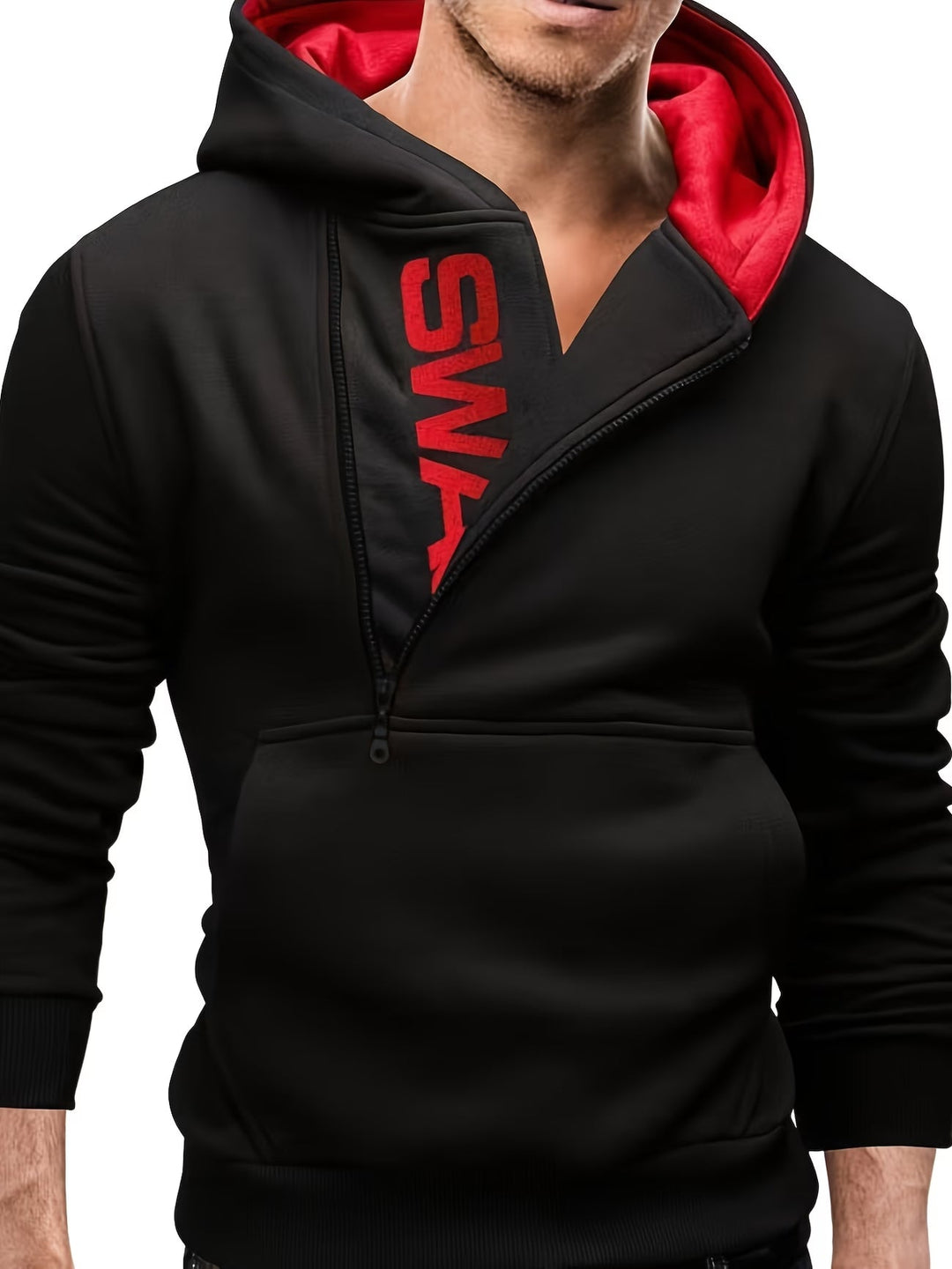 Sevemund - Long Sleeve Slim Fit Hoodie