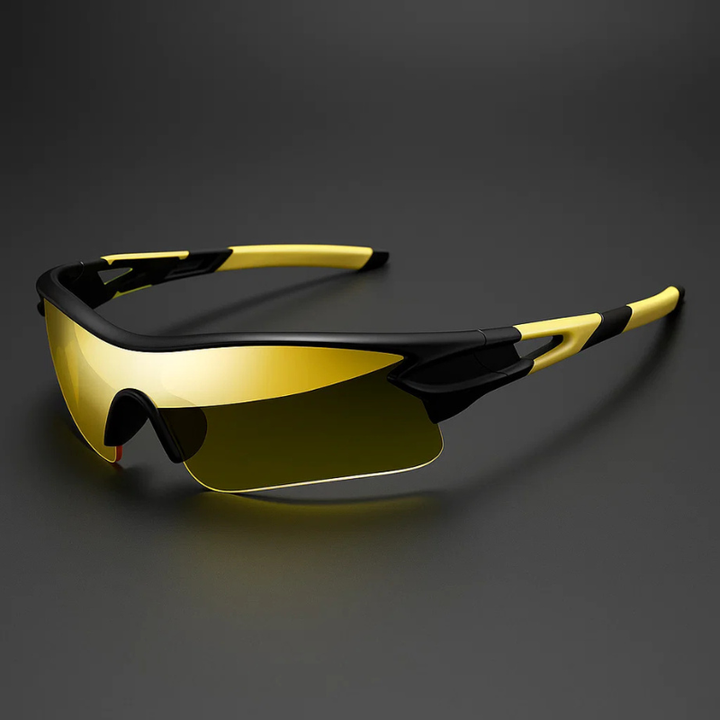 Orionflex - Mirrored Wraparound Sports Cycling Sunglasses