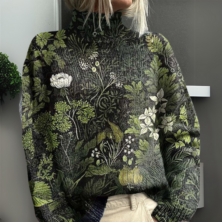 Rasha - Colorful Printed Sweater