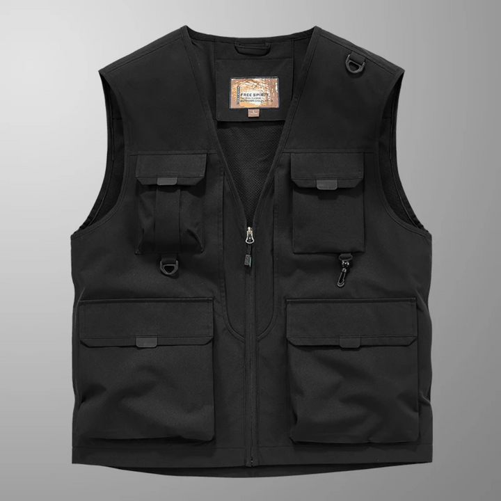 Mose - Breathable Multi Pocket Cargo Vest