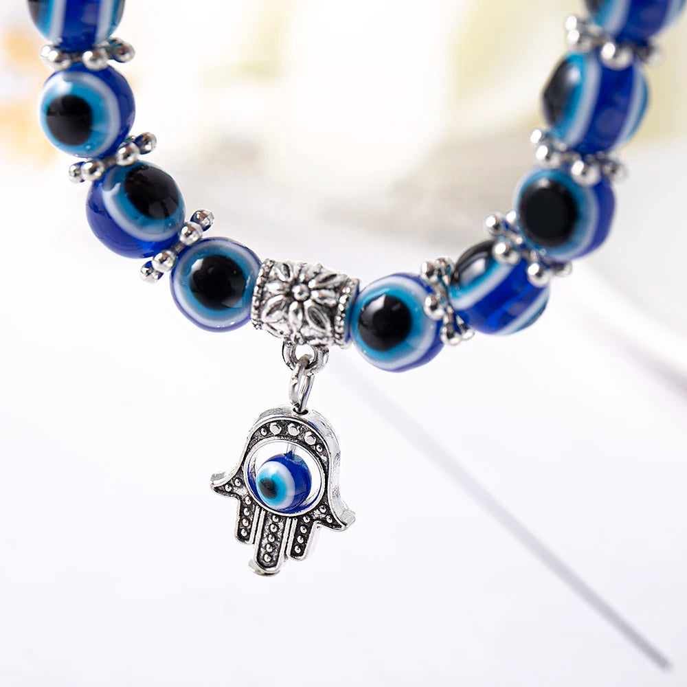 Eliani - Saphira Evil Eye Charm Anklet
