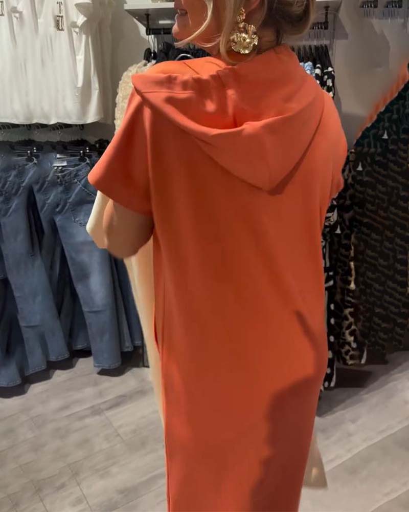 Nadia - Elegant Dress With Hood
