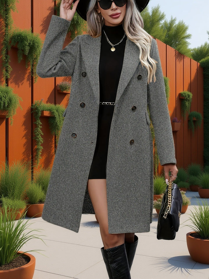 Vasiicia - Double Breasted Trench Coat