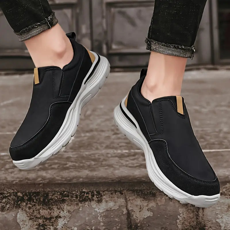 Keidean - Breathable Canvas Lace-Up Sneakers