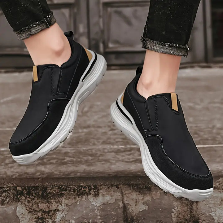 Keidean - Breathable Canvas Lace-Up Sneakers