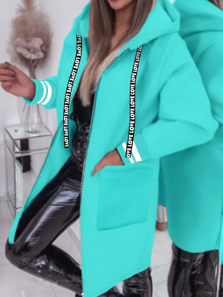 Nicola - Long Sleeve Jacket With Side Pockets