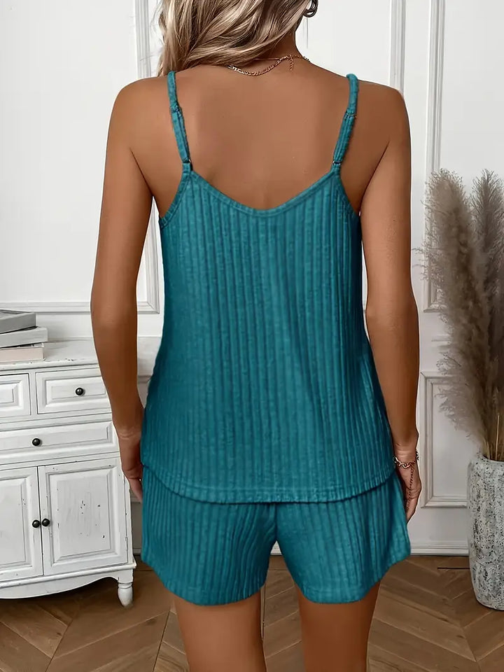 Isalie - Sleeveless Two Piece Set