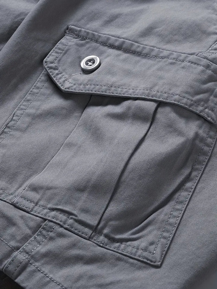 Mauro - Elegant Shorts With Multi Pockets