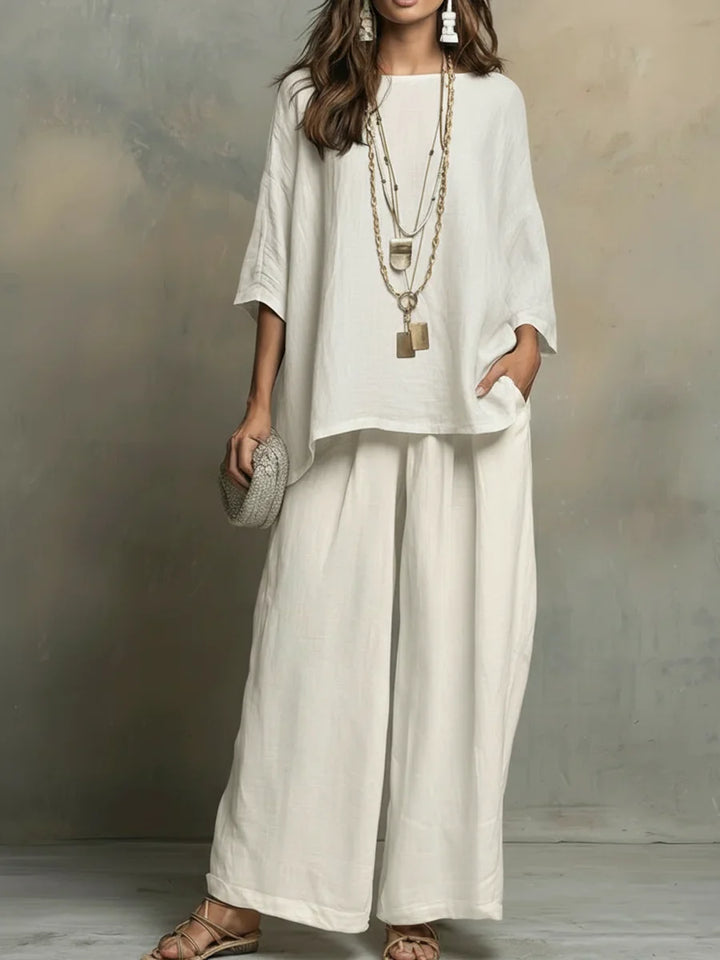 Belén - Linen Two Piece Set