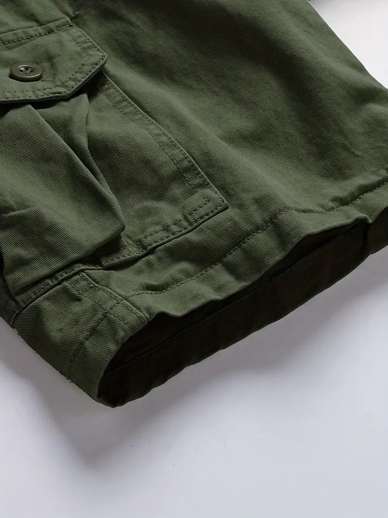 Mauro - Elegant Shorts With Multi Pockets