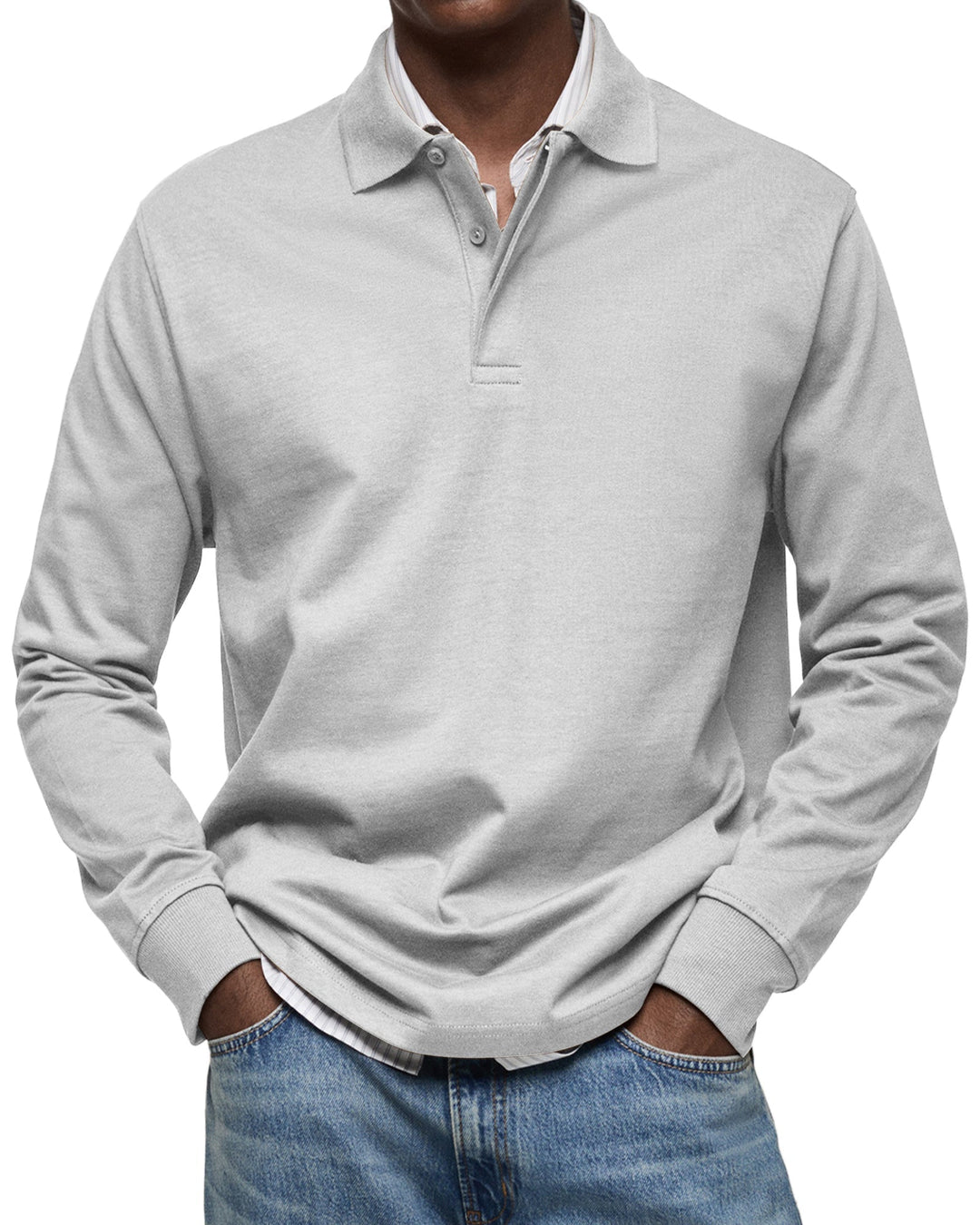 Joseba - Casual Long Sleeve Polo Shirt