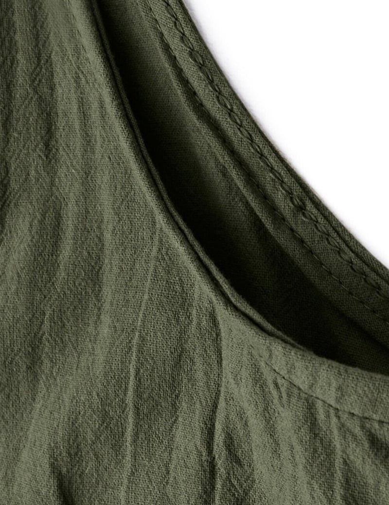 Jurina - Casual Sleeveless Oversized Jumpsuit