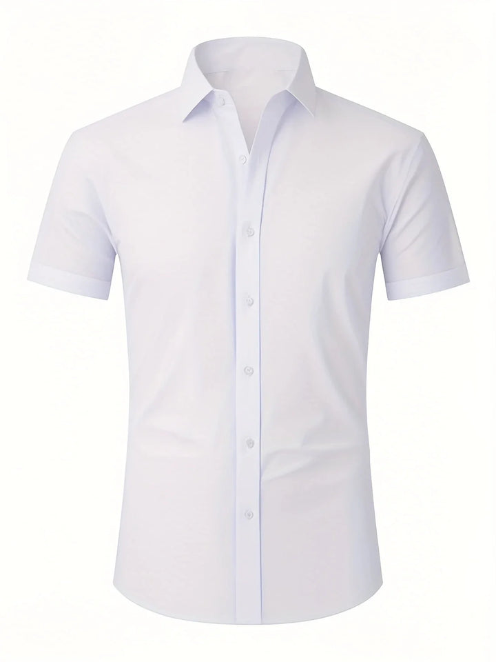 Ezra - Elegant Slim Fit Shirt With Button