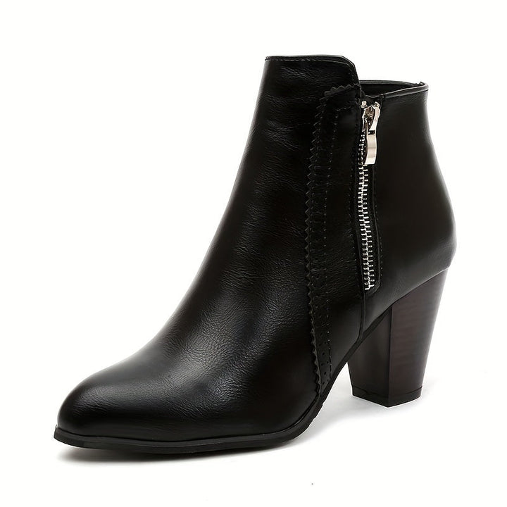 Zofie - Elegance High Heel Boot With Side Zipper