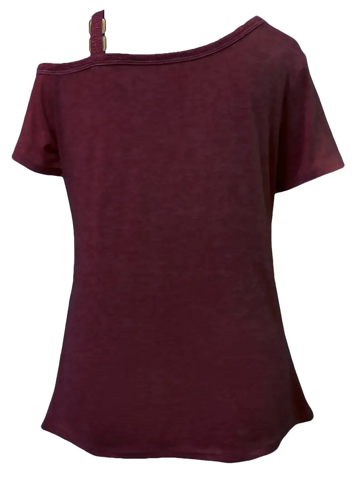 Ianthe - Stylish Short Sleeve T Shirt