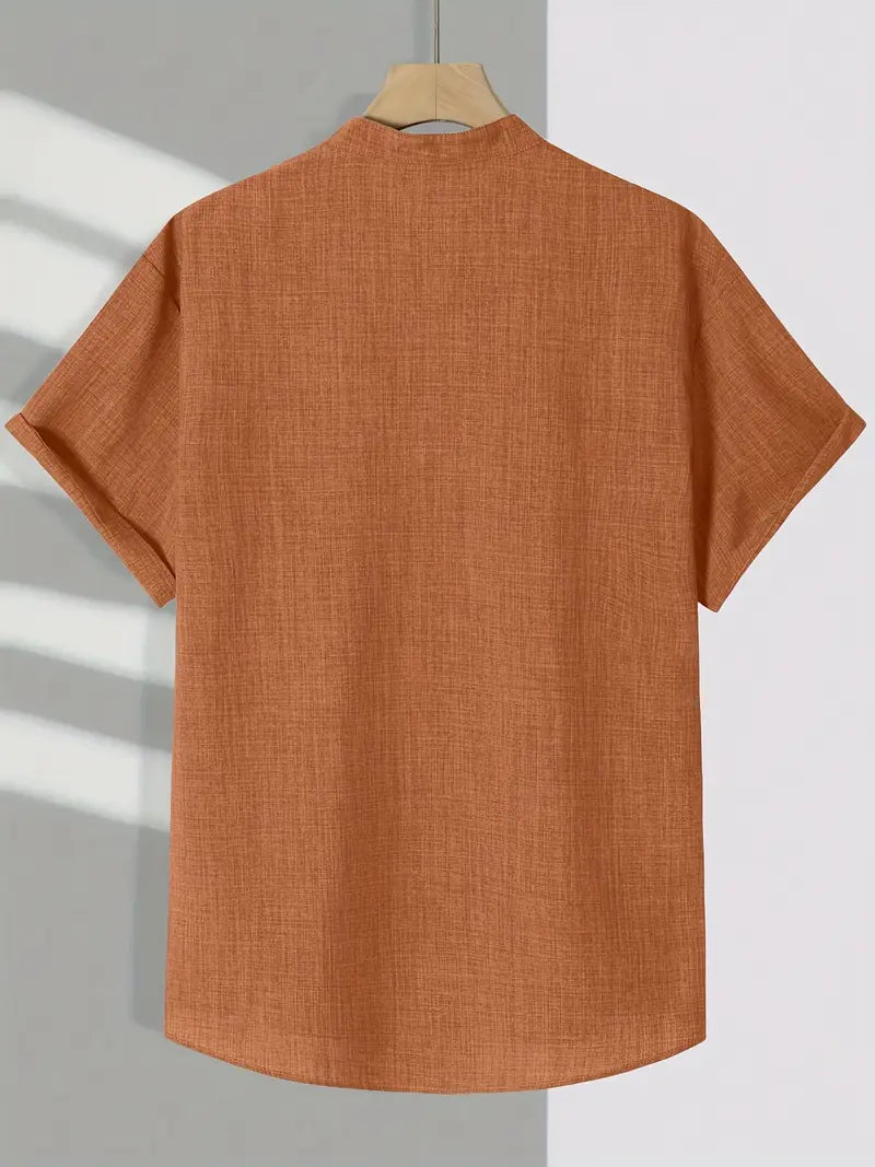 Kieth - Short Sleeve Shirt With Front Pocket