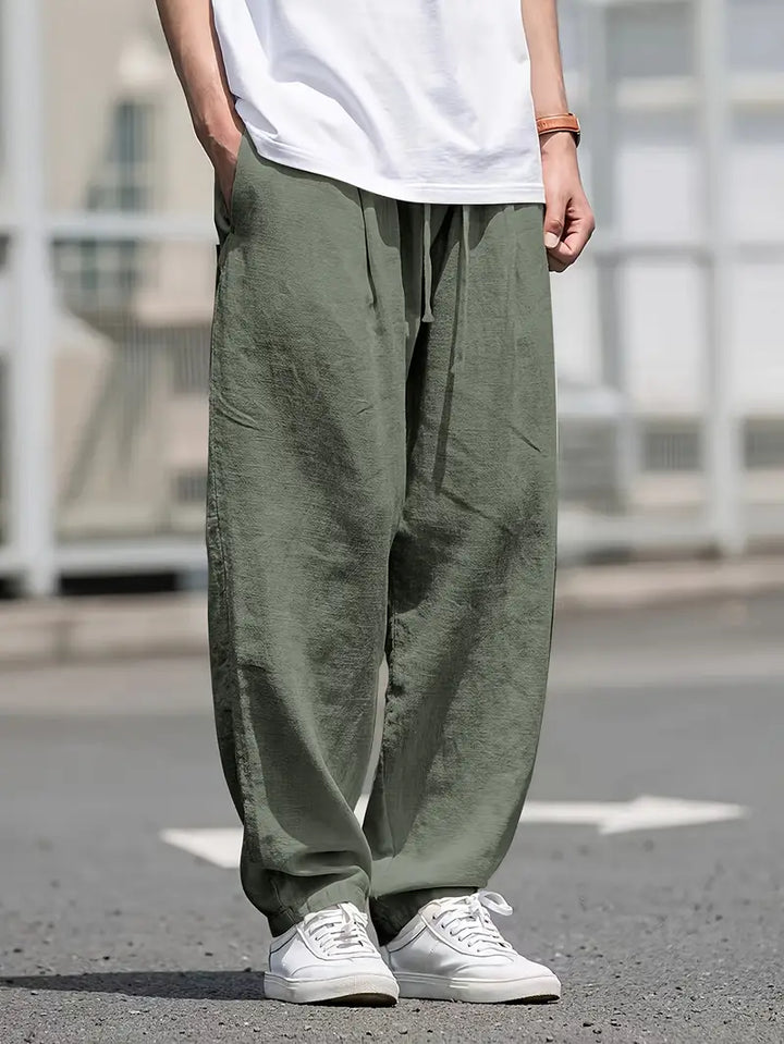 Kirk - Breathable Cotton Pant With Pockets