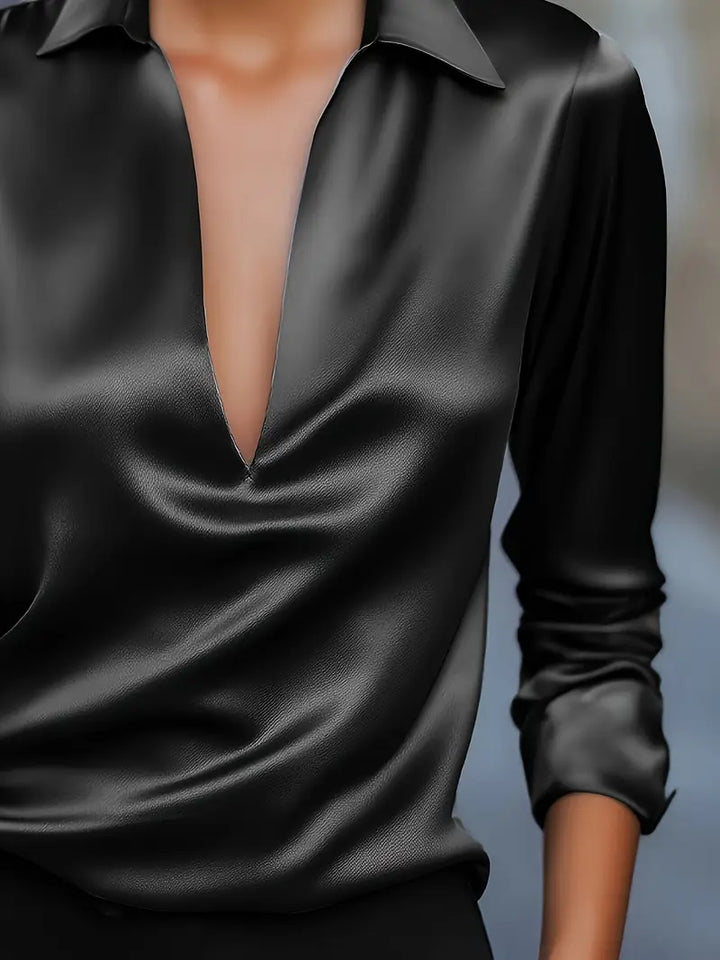 Lianyandra - Premium V-Neck Blouse