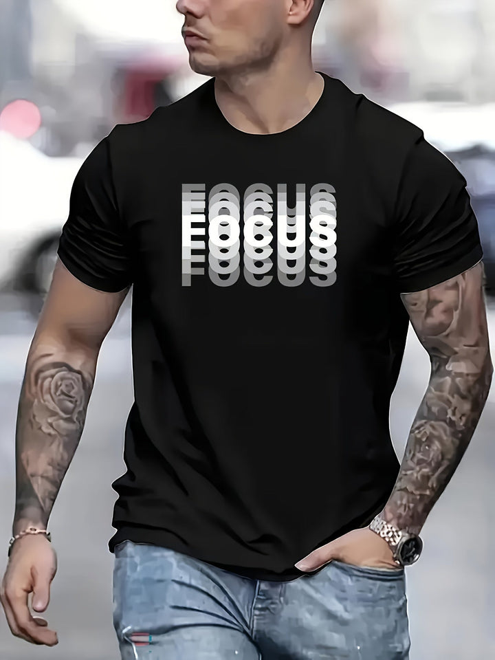 Focus – Stylish T-Shirt With Effect Design
