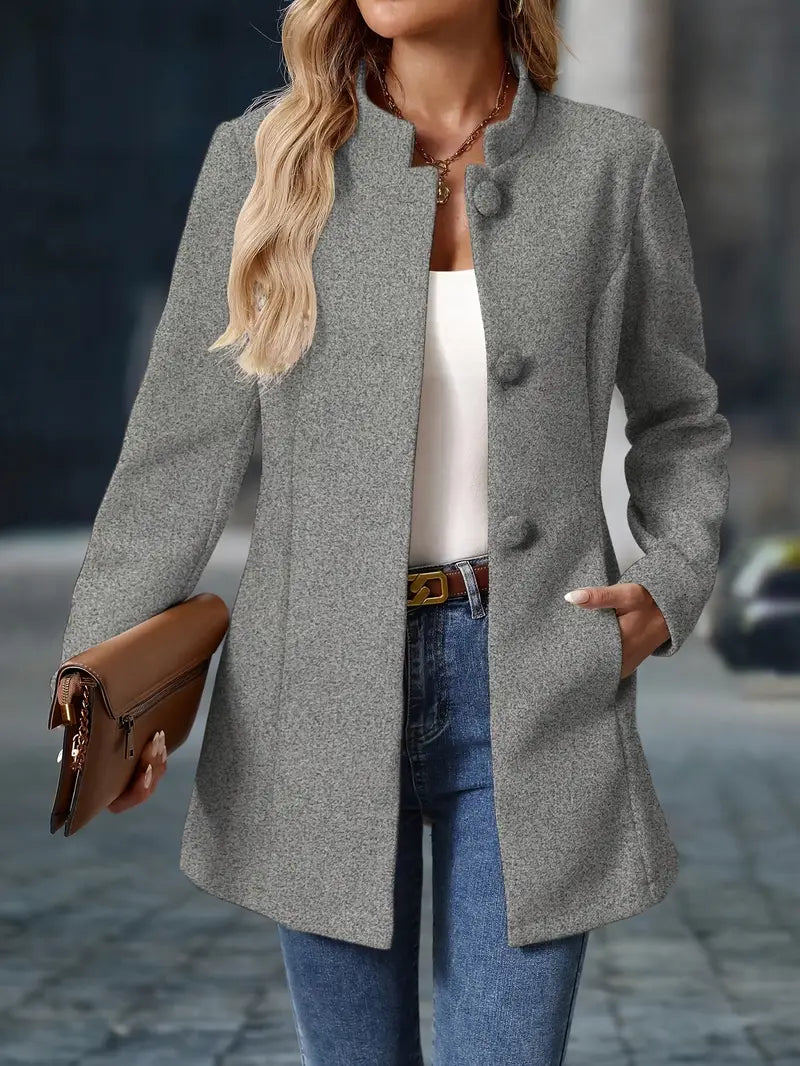 Enrietta - Fashionable Single Breasted Blazer