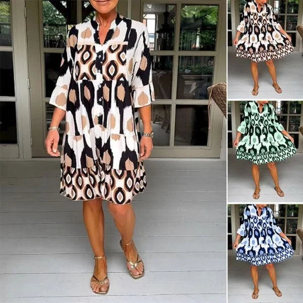 kinza - Short Sleeve Printed Press