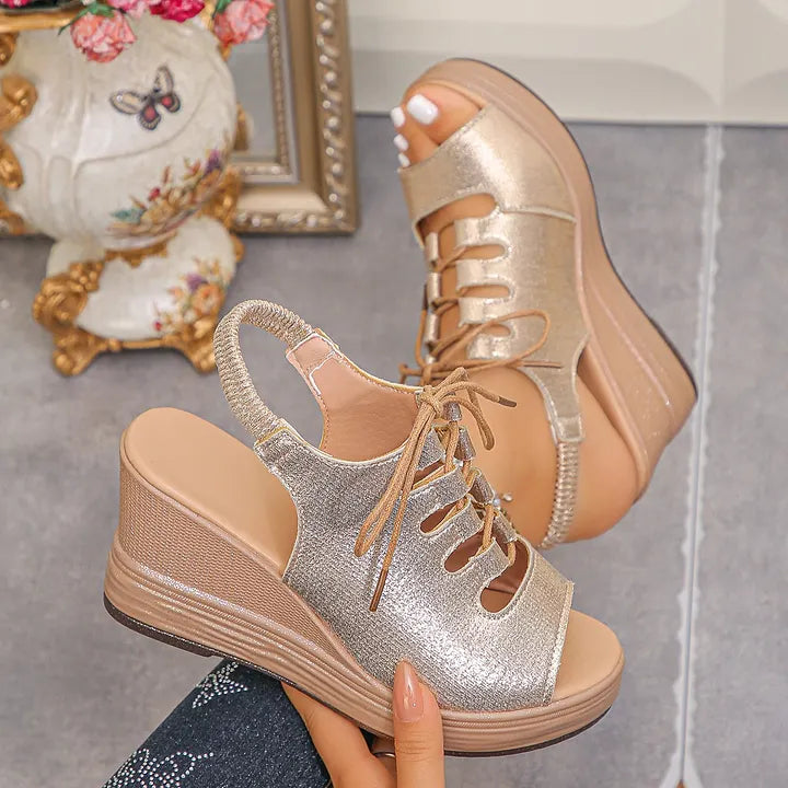 Eleaner - Comfortable Wedge Sandals