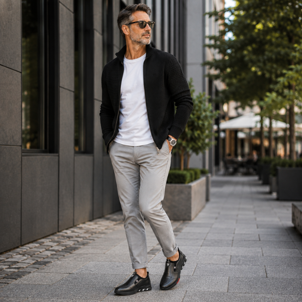 Raffan - Elegant Slip On Leather Shoes