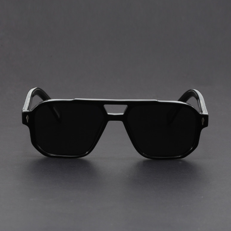 Kieran - Dual-Tone Square Frame Sunglasses