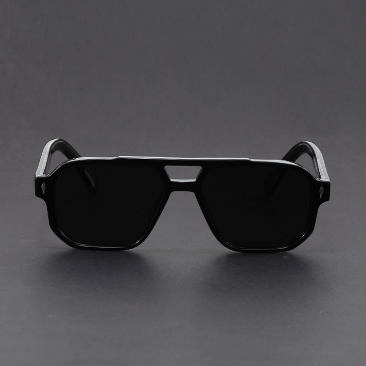 Kieran - Dual-Tone Square Frame Sunglasses