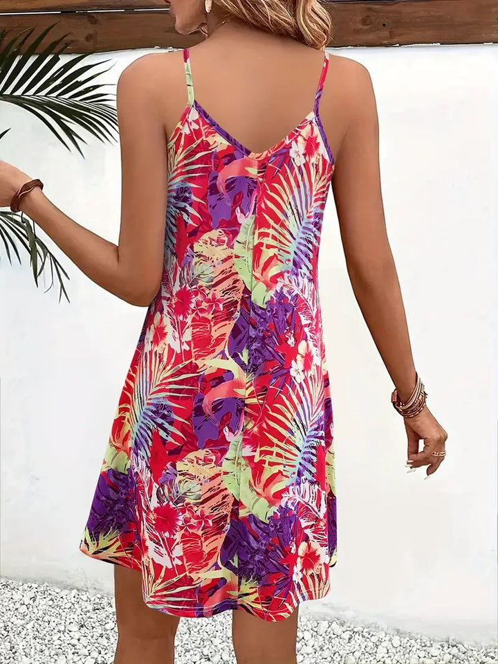 Jasmeen - V Neck Tank Dress